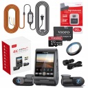 VIOFO A229 PRO — 3-канальный видеорегистратор (передний/центральный/задний камеры) с разрешением 4K/FHD/2K и объёмом памяти 512 ГБ, с функцией автозаписи