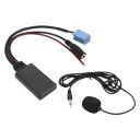 CÂBLE BLUETOOTH5.0 AUX IN 3,5 MM JACK ISO 8PIN 7 607 897 093 MICROPHONE 4Cphoto 4