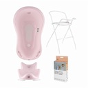 ZESTAW KĄPIELOWY WANIENKA 84CM RÓŻOWA 4 ELEMENTY