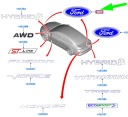 OVALE EMBLÈME FORD MONDEO MK5 5212690 DS73-8B262-AC ORIGINALphoto 9