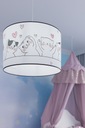 Lampa wisząca CAT 40 abażur koty dla dziewczynki Marka Sollux lightning
