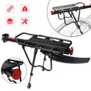 БАГАЖНИК ДЛЯ ГОРНЫХ ВЕЛОСИПЕДОВ 50 КГ С КРЫЛОМ И ОТРАЖАТЕЛЕМ