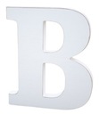 БУКВЫ ДЕРЕВЯННЫЕ БУКВА B 18СМ