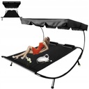 ДВОЙНОЙ СТУЛ СТУЛ, САДОВЫЙ СТУЛ С НАвесом, БОЛЬШАЯ КРЫША, ПОДУШКИ, КРОВАТЬ, ТЕРРАСА