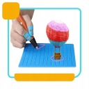 3D РУЧКА 3D ПРИНТЕР ДЛЯ ДІТЕЙ PEN Синій + ФІЛАМЕНТ 110м + КИЛИМОК