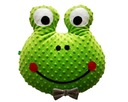 ПОДУШКА ко Дню защиты детей MINKY FROG, хлопок CUDDLE 40см