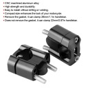 ПАРА 22MM/28MM 1/8 ДЮЙМА 7/8 ДЮЙМА РУЛЬ МОТОЦИКЛА СУППОРТА DO J0  фото 7
