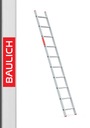 Алюминиевая приставная лестница 1x10 BAULICH до 3,72м ПОЛЬСКИЙ продукт + БЕСПЛАТНО