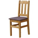 КУХОННЫЙ СТУЛ СОСНА, НЕОБРАБОТАННЫЙ, МАССИВ ДЕРЕВА