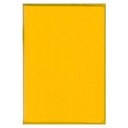 Обложка для блокнотов А5, прозрачная желтая, HERLITZ