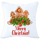 ДЕКОРАТИВНАЯ НАВУШКА 40х40 РОЖДЕСТВЕНСКАЯ С ПРИНТОМ