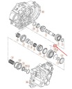 AUDI A1 8X 5th/6th Gear Synchronizing Hub 02M311241C (16587405028) фото min 7