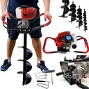 БЕНЗИНОВАЯ БУРА С ЗЕМЛЯНЫМ ШНЕКОМ 15,20,25,30