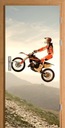 FOTOTAPETA OKLEINA NA DRZWI CROSS MOTOCYKL SPORT