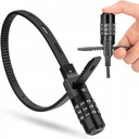 ВЕЛОСИПЕДНЫЙ ЗАМОК ROCKBROS С КОМБИНИРОВАННЫМ ЗАМКОМ 0,5М