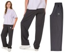 Spodnie dresowe SZEROKA NOGAWKA Wide Leg grafit r.152 Produkt PL