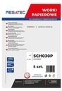 Бумажные пакеты Megatec для Scheppach ASP30 30л 5 шт.