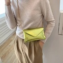 Dámska mini lesklá kožená peňaženka s obálkou pre ženy Lux Zapínanie zips