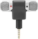 MINI STEREOFÓNNY MIKROFÓN SKLADACÍ 3.5MM JACK PRE NOTEBOOK