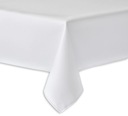 ГЛАДКАЯ грязеотталкивающая скатерть - ТОЛСТАЯ - 120x220 белая