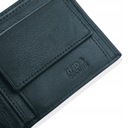 Мужской кожаный кошелек Betlewski маленький RFID Ваши инициалы в подарок