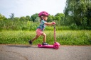 Трехколесный балансировочный самокат 2 ленты шлем 52-56 см M Stitch Potworek