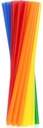 Пластиковые трубочки, разноцветные трубочки для питья, 200 штук, многоразовые.