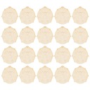 20 шт. НЕОБРАБОТАННЫЕ ДЕРЕВЯННЫЕ ВЫРЕЗЫ БЕДРОНКА