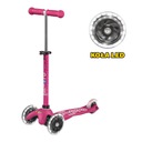 HULAJNOGA MINI MICRO DELUXE LED PINK MMD075