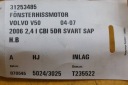 PETIT MOTEUR CONTRÔLEUR VITRES DROIT ARRIÈRE VOLVO V50 30724757 994584107 NR173photo 13