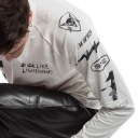 LONGSLEEVE DAINESE LIGHTNING72 LS T-SHIRT БІЛИЙ M  фото 11