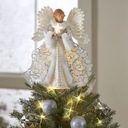 Figúrka anjela na vianočný stromček 25 * 20 cm Desktop s Značka iná