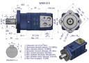 ДВИГУН ГИДРАВЛІЧНИЙ ORBITALNY WMS 315 CM3/OBR 125 BAR MAX. 200 BAR WARYNSKI  (17877221302) фото min 6