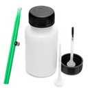 БУТЫЛКА ДЛЯ РЕШЕНИЯ e-лака + ДОПОЛНИТЕЛЬНЫЕ ЩЕТКИ