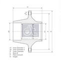 CUBO RUEDAS 1.17314 DT SPARE PARTS 