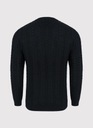 Черный мужской толстый теплый свитер PAKO LORENTE размер L