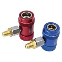 РАЗЪЕМЫ СЕРВИСНОГО КОНДИЦИОНЕРА 90 R1234YF S-QR1234