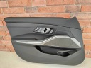 ОБШИВКА КАРТА ДВЕРІ ЛІВИЙ ПЕРІД ПЕРЕДНІЙ ЧОРНИЙ HARMAN AMBIENT BMW G20 G21  (18383599546) фото min 11