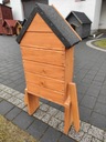 Домик для насекомых XXXXL LARGE H=85cm MIX COLOR деревянный домик для пчел и бабочек