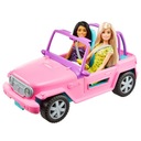 Barbie Jeep AUTO terenowe + 2 LALKI Barbie duży Zestaw Mattel GVK02 Marka Mattel