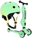 Scoot And Ride Kiwi ZESTAW HULAJNOGA i Jeździk 2w1 + KASK z LED XXS do S 1+