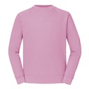 Męska GRUBA Bluza Raglan - CLASSIC - FRUIT OF THE LOOM light pink L