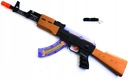 PUŠKA AK-47 KALAŠNIKOV BATÉRIE SVETLO ZVUK Kód výrobcu YF576