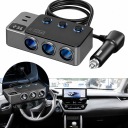 120W РОЗПОДІЛЮВАЧ АВТО ГНІЗДА ПРИКУРЮВАЧА 12-24V 4X USB 1X USB3.0 QC  (18835945346) фото min 7