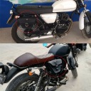 СУМКА NA SIODLO ZE КОЖЫ SYNTETYCZNEJ DO ATV, МОТОЦИКЛА ТИПУ CAFE RACER  фото 5