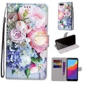 Magnet Leather Flip Cover Case for Huawei Y5 2018 / Y5 Prime 2018 [DK268]