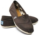 TOMS Женские классические парусиновые кроссовки ESPADRYLE 35.5