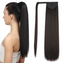 Наращивание хвоста, ПРЯМЫЕ темно-каштановые волосы, ТРЕСКА