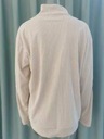 Pánska menčestrová mikina tričko s dlhým rukávom Zapínanie suchý zips