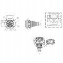 IEC 62196–2 PRISE ADOWANIA TYPE 2 EV JEDNOFAZOWY 16/32A AC IP54 A8photo 9